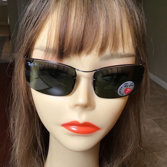Ray-Ban Accessories - Ray-Ban RB3499 Retired Rimless Polarized Sunglass